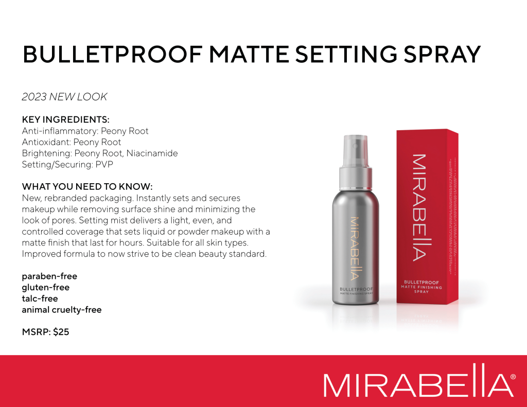 Bulletproof Matte Setting Spray Sales Sheet-1